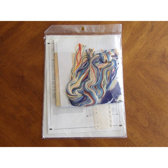 Vtg From The Heart Cross Stitch Kit Keiko by Harnyo Martin 53909 Geisha Woman - Picture 5 of 7